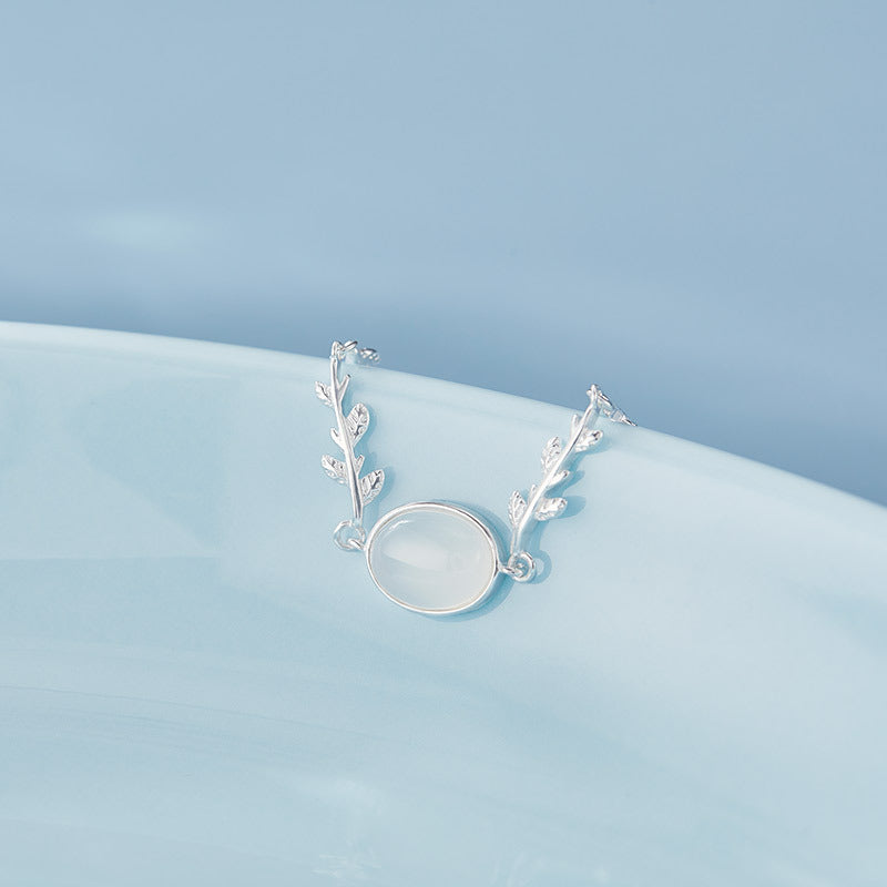 S925 Silver Bracelet Female Moonlight Forest Student Korean Version Simple Personality Sen Department Minority Girlfriend Jewelry Silver Jewelry