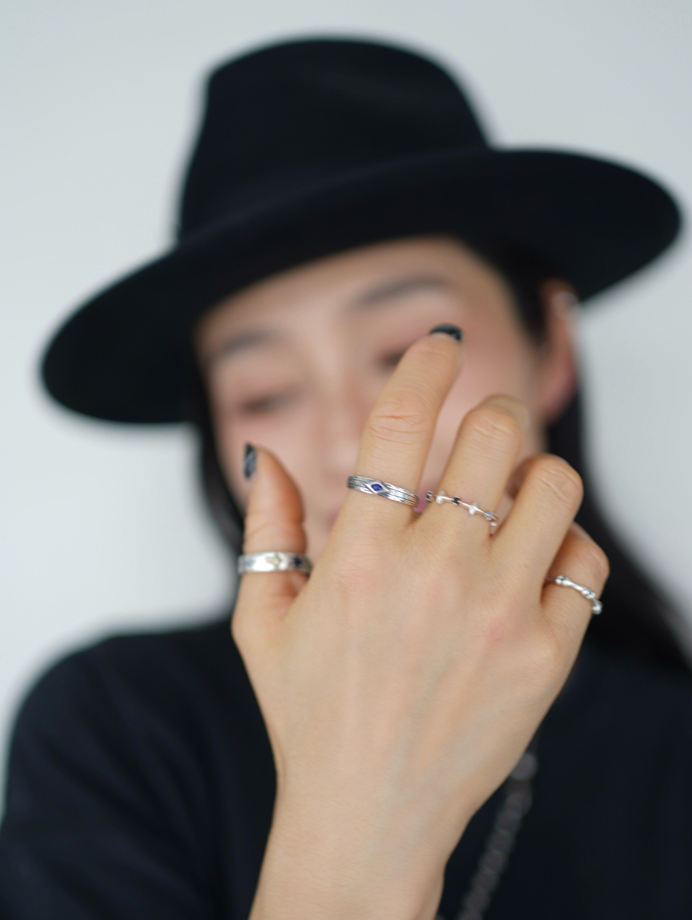 925 Sterling Silver Lapis Lazuli Ring – Timeless Water Lily Vintage Design